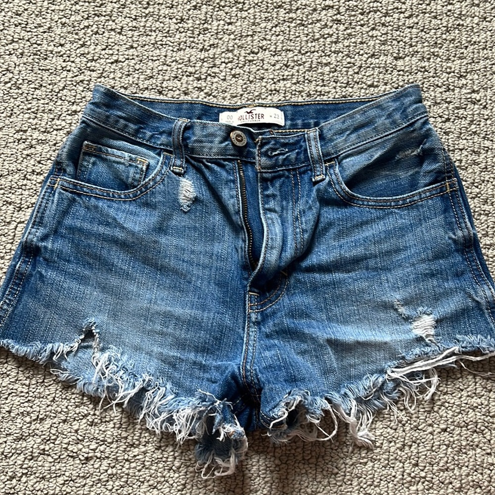 Hollister high waisted denim short
